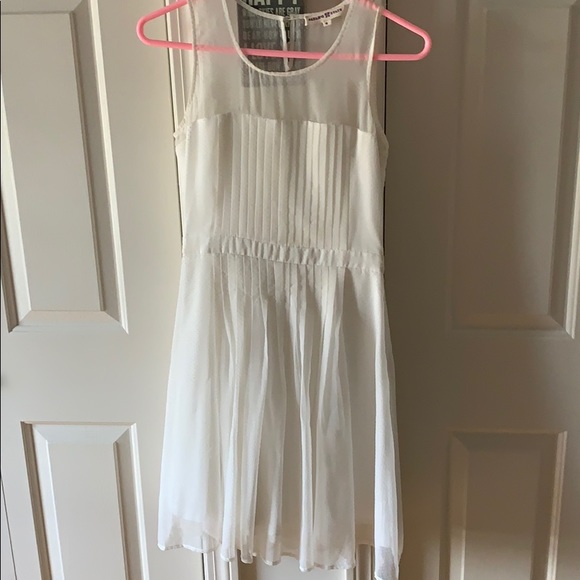 Altar'd State Dresses & Skirts - White Swiss Dot Dress